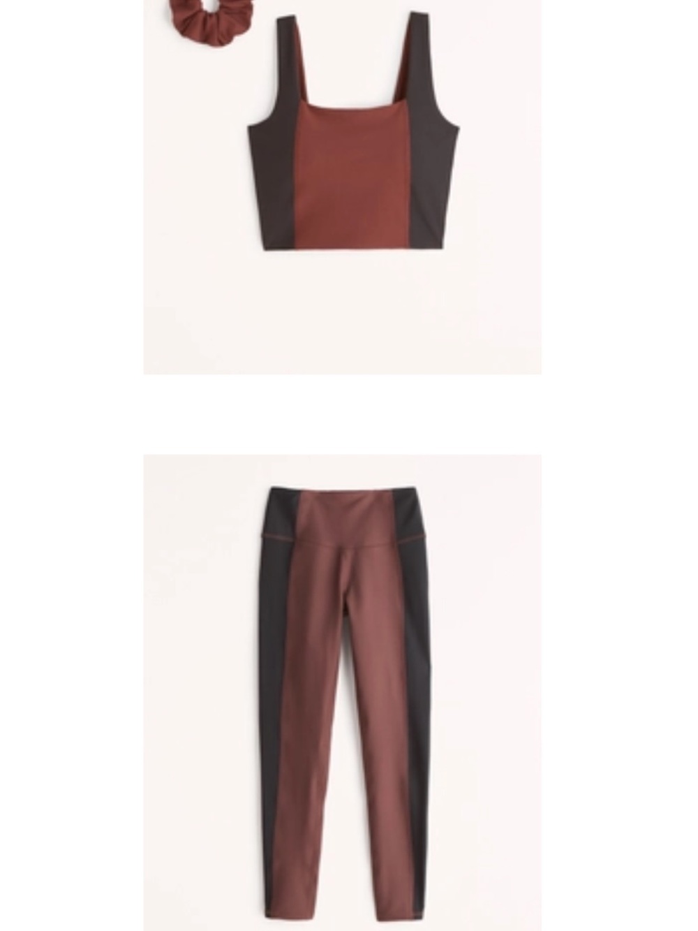 Abercrombie & Fitch YBP SculptLUX set - Cocoa color block